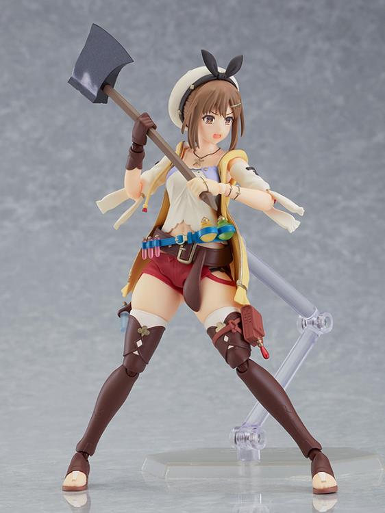 Figma #535 Reisalin Stout Action Figure - Atelier Ryza: Ever Darkness & the Secret Hideout Anime Collectible for Display & Gaming Enthusiasts