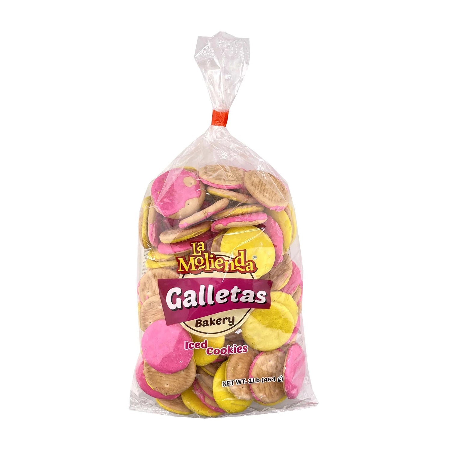 La Molienda Iced Sugar Cookies | 1lb Bag of Mexican Style Galleta Betunadas - Perfect for Parties, Gifts & Dessert Tables
