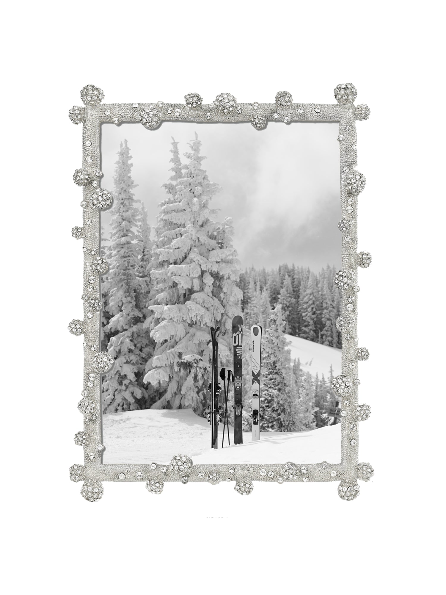 Odyssey Silver Frame 5x7 - Elegant Photo Frame for Wall or Tabletop Display - Perfect for Weddings, Anniversaries & Home Decor