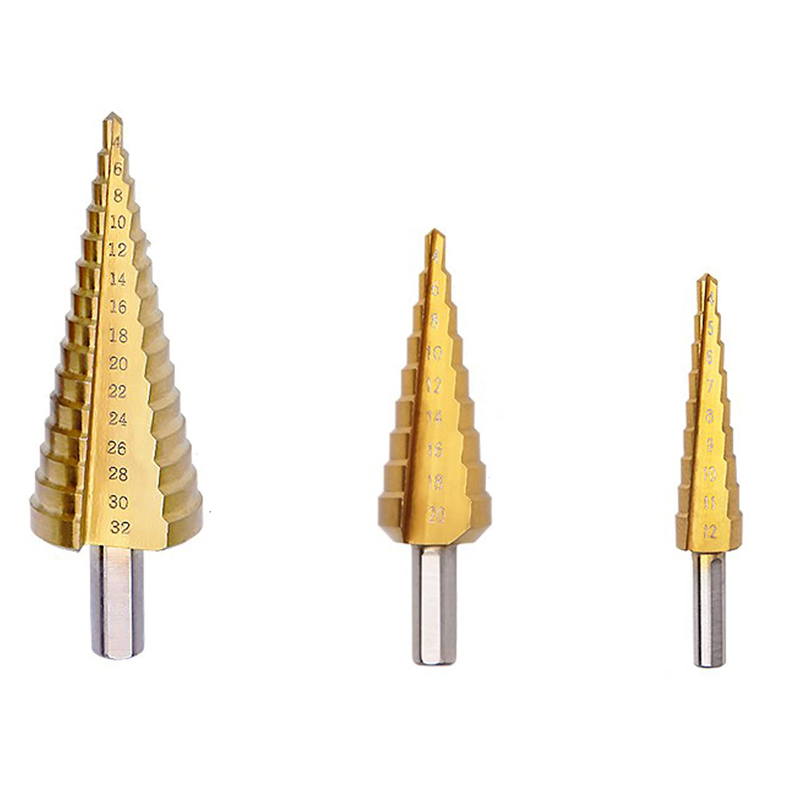 High-Speed Steel Straight Groove Drill Bit Set - Professional Metal Drilling Tools for DIY & Construction Projects - Perfect for Metal, Wood & Plastic Materials
