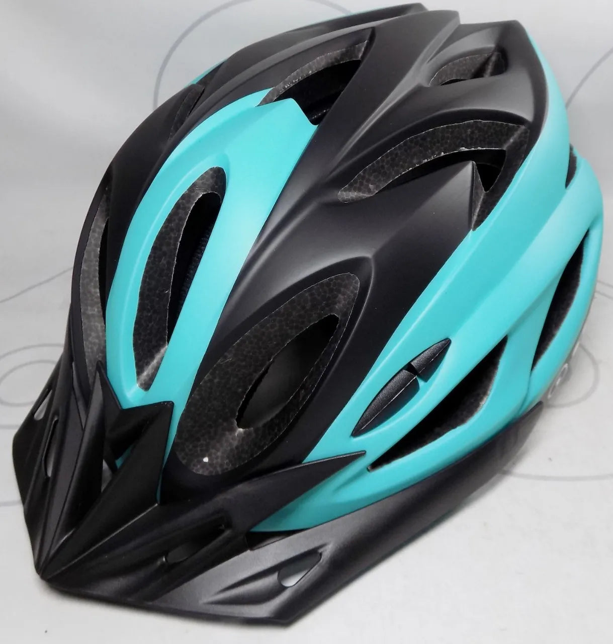 Stark Rise Motorcycle Helmet with Turquoise Gray Visor - Lightweight, Durable & DOT Approved for Safe Riding - Perfect for Street Bikes, Cruisers & Urban Commuting