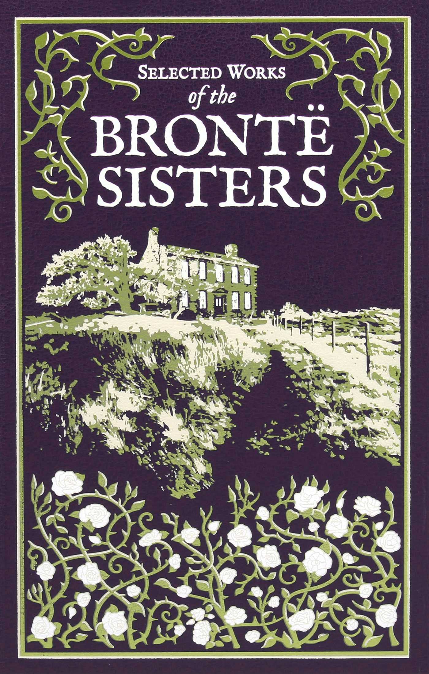 Bronte Sisters Leather-Bound Classics Collection - Wuthering Heights, Jane Eyre & More | Perfect for Book Lovers, Literary Gifts & Home Library Decor