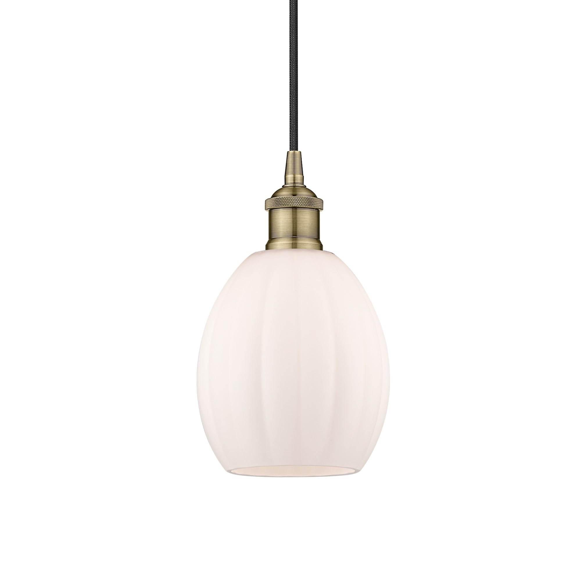 Eaton Industrial Style 1-Light Mini Pendant Light - 10.75