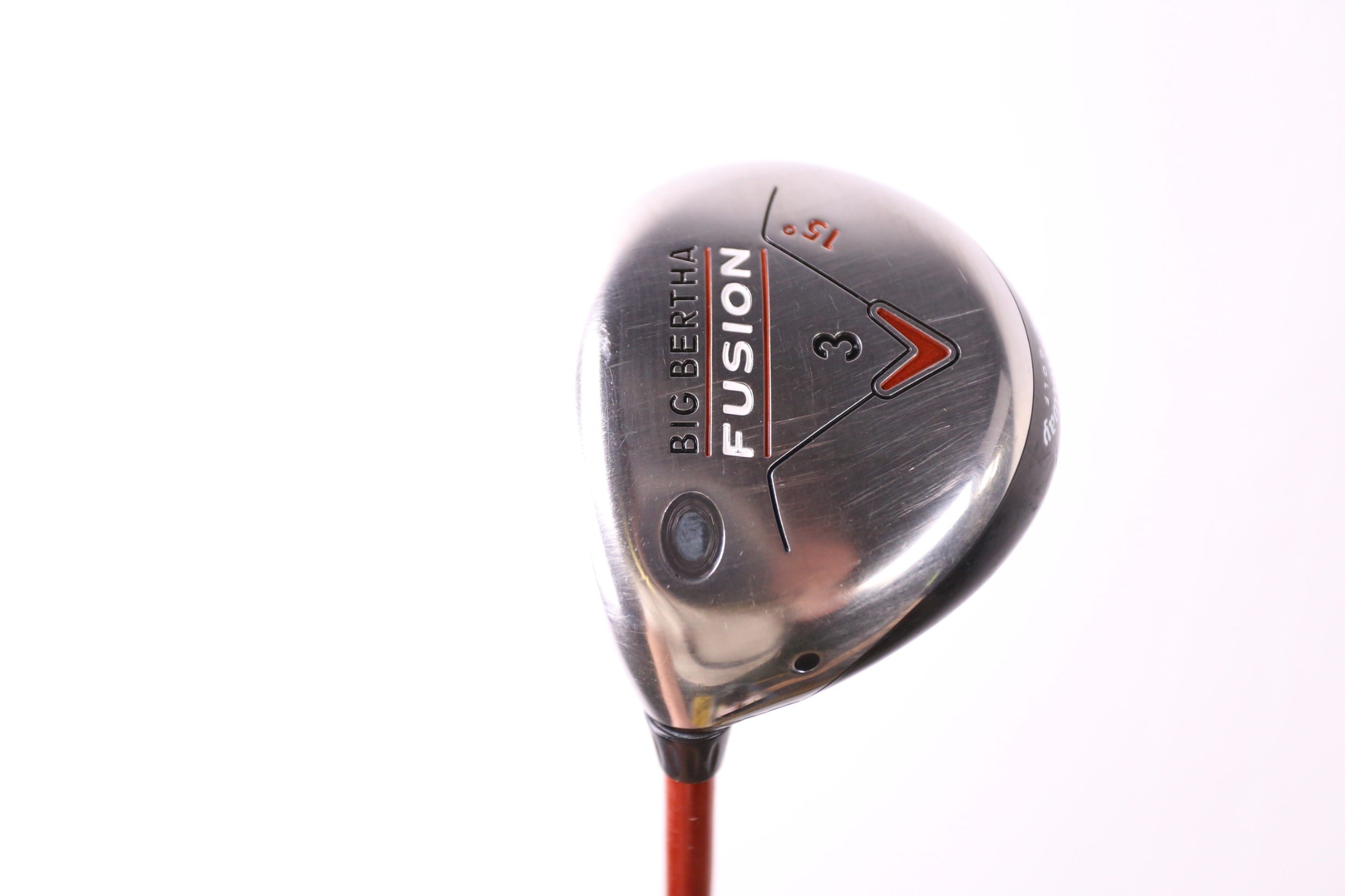 Used Callaway Big Bertha Fusion 2005 3 Wood Golf Club - Left Handed 15° Regular Flex for Men - Perfect for Driving Range & Course Play