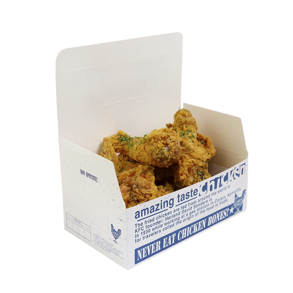 50-Pack Large Fried Chicken Containers 8