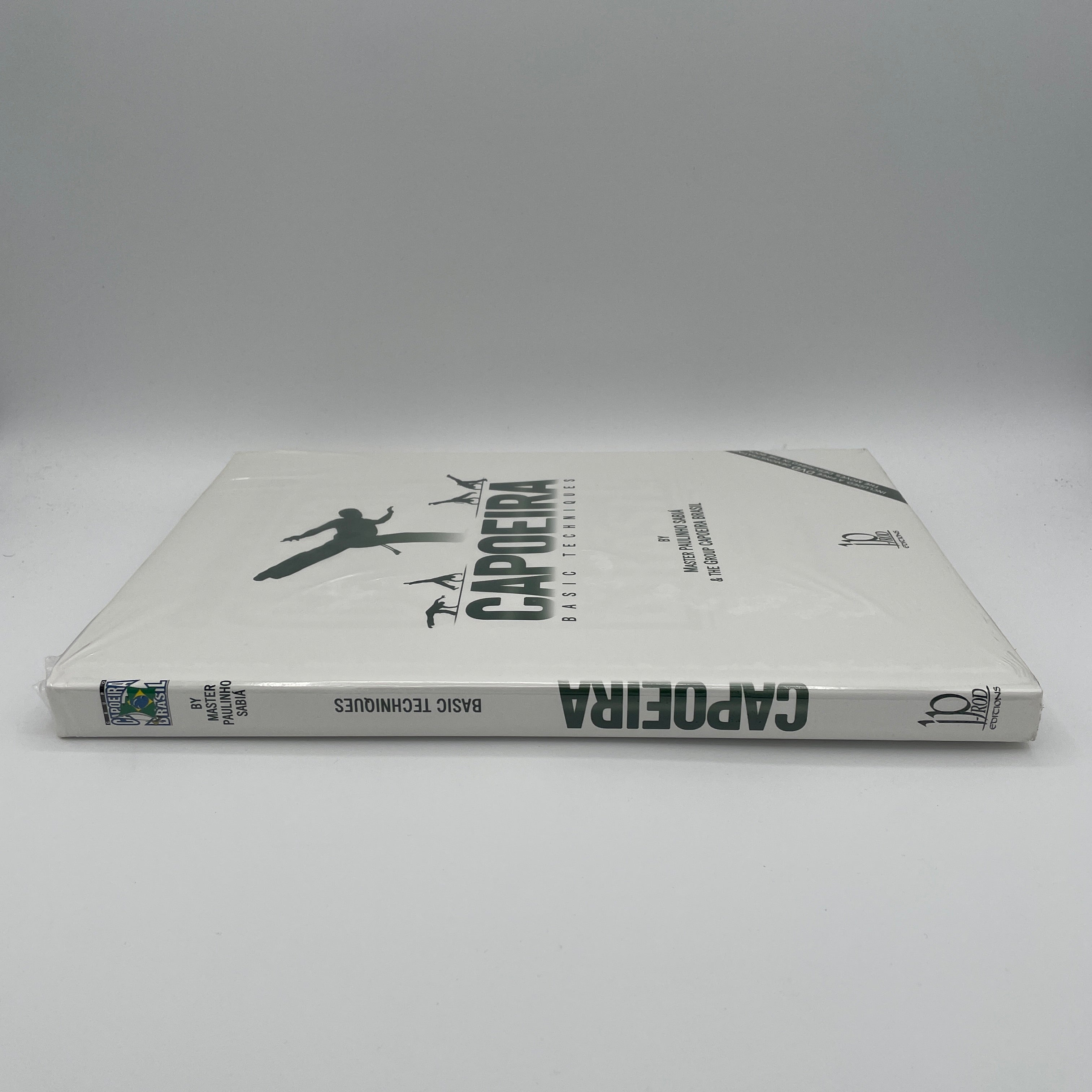 Capoeira Basic Techniques Book & DVD by Paulinho Sabia - Learn Brazilian Martial Arts for Beginners (Hardcover) | Perfect for Home Training, Martial Arts Enthusiasts & Self-Defense Practice