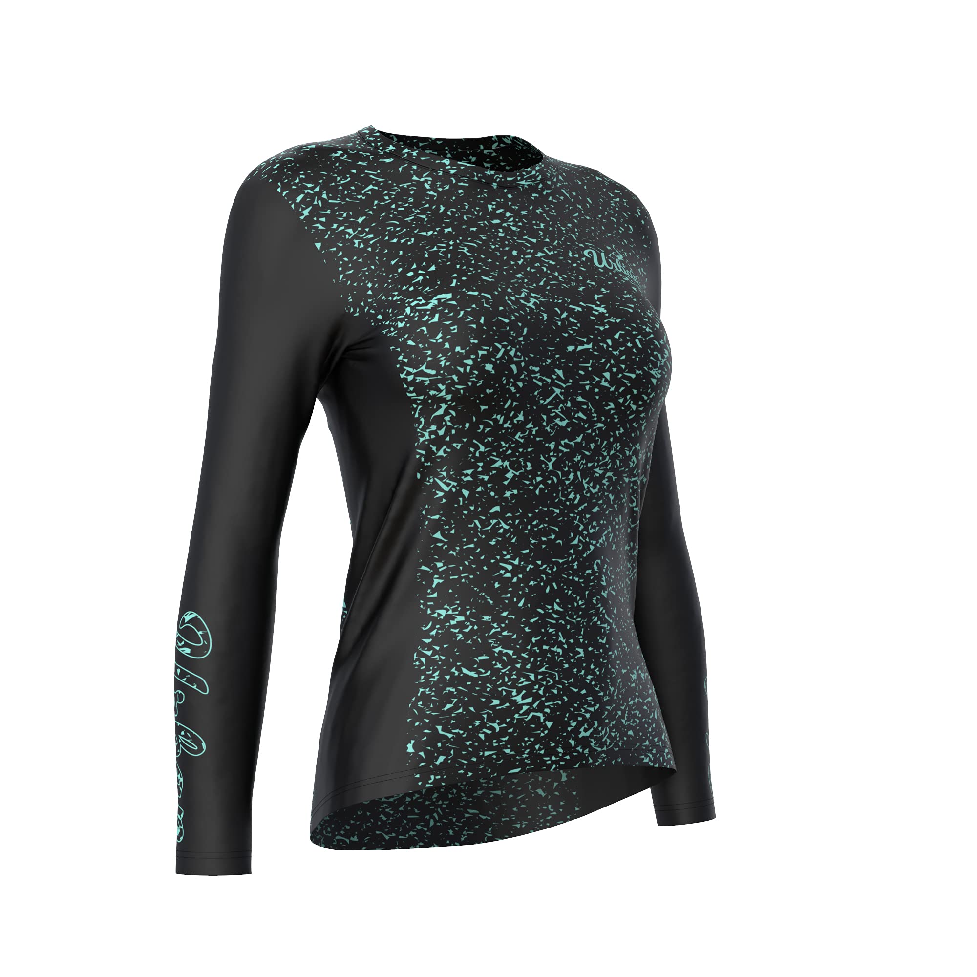 **Women's Long Sleeve MTB Mountain Bike Cycling Jersey - Breathable & UV Protection - Perfect for Trail Riding & Outdoor Adventures**