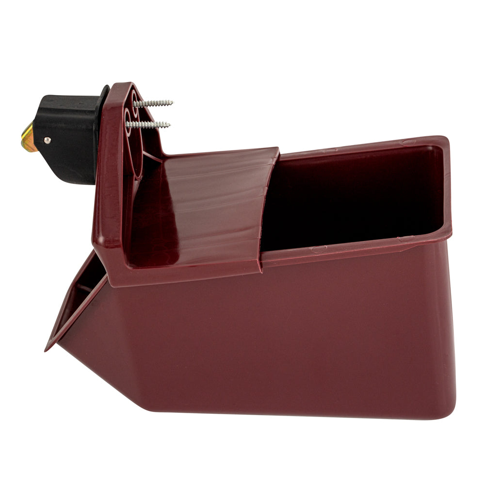 Premium Rectangle Red Bottle Cap Catcher with Built-in Opener - 9