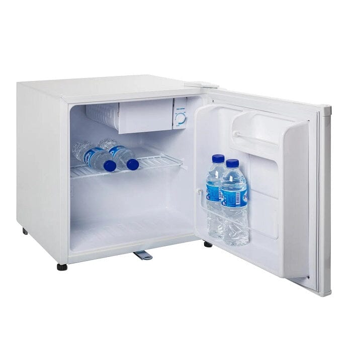 Farfalla 46L Mini Bar Fridge FR47R - Compact Refrigerator for Bedroom, Office, Dorm & Small Spaces - Energy Efficient Beverage Cooler for Drinks, Snacks & Beauty Products