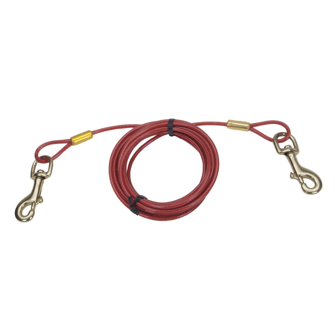 Durable Titan Heavy Duty Dog Cable Tie - Secure Leash for Large & Strong Dogs - Perfect for Outdoor Adventures, Hiking, and Backyard Play