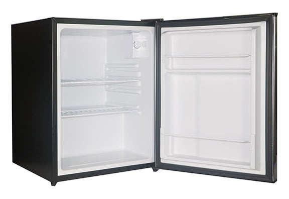 Avanti AR24T3S 2.4 Cu. Ft. Compact All Refrigerator - Energy Efficient, Freestanding Mini Fridge for Dorm, Office, or Apartment - Perfect for Beverages, Snacks, and Small Spaces