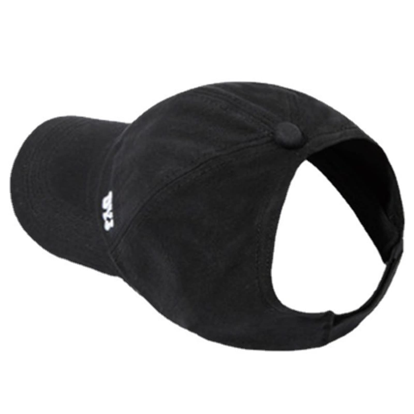 Women's Adjustable Backless Baseball Cap for Ponytails & Messy Buns - Classic Sun Visor Hat for Outdoor Sports, Running, Golf & Summer Fashion