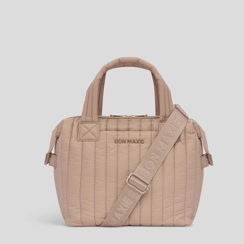 Puffy Pillow Crossbody Bag - Soft & Stylish Latte Shoulder Bag for Women | Perfect for Travel, Shopping & Everyday Use