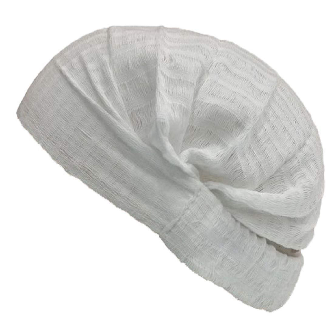 Handwoven No-Slip Extra Loose Headband - Pure White (4 Sizes) | Perfect for Yoga, Workouts, and Everyday Comfort