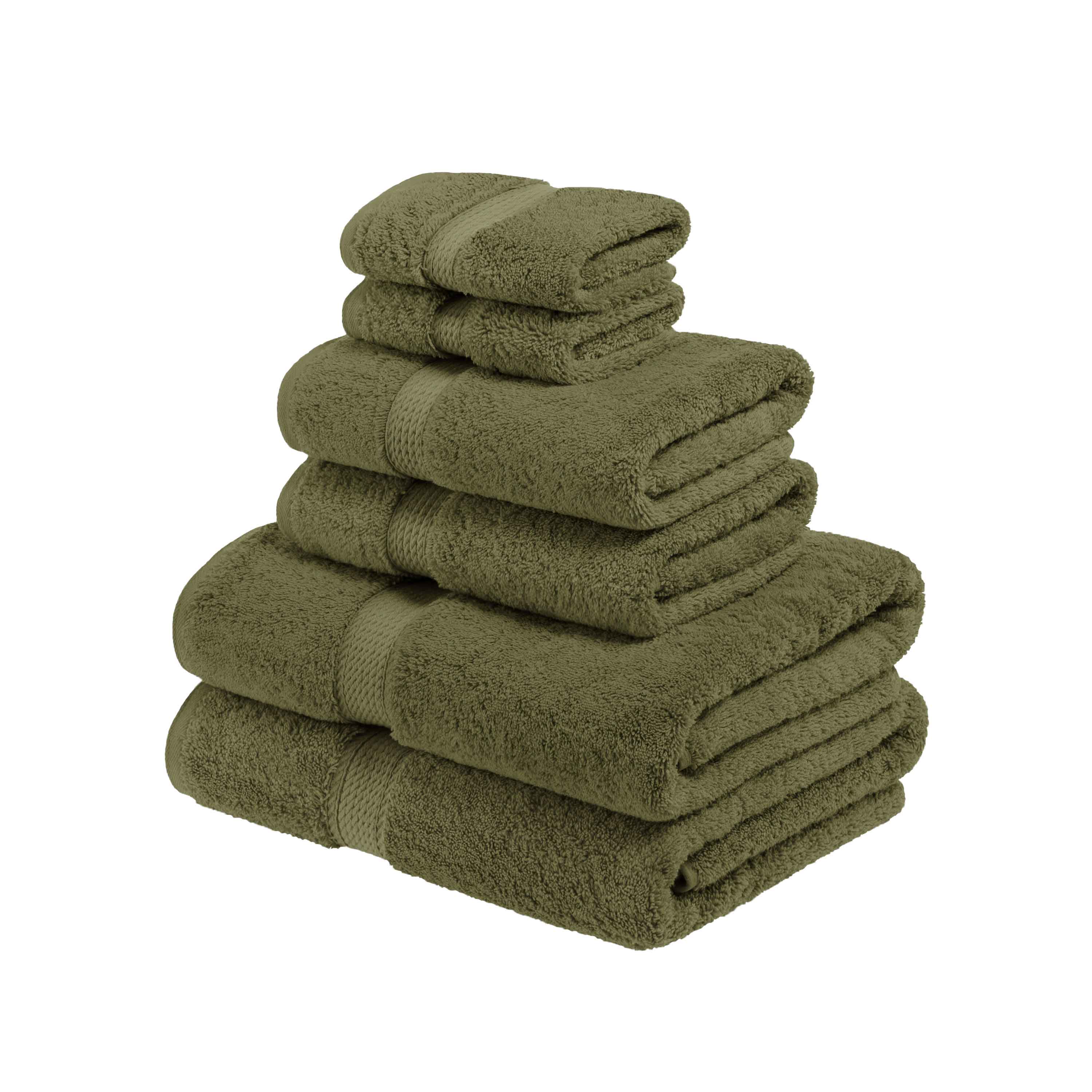 Premium 6-Piece Egyptian Cotton Towel Set - Ultra Soft, Heavyweight & Luxurious Bath Towels for Spa, Hotel & Home Use