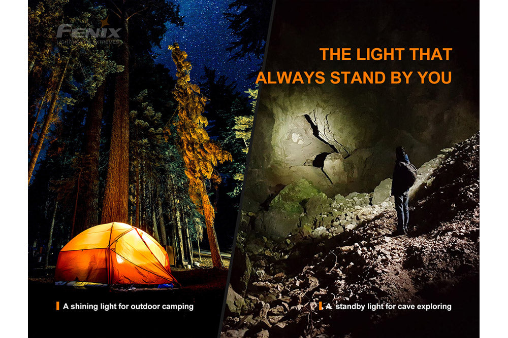 Fenix E Star Portable Self-Powered Emergency LED Flashlight - Perfect for Camping, Hiking, Power Outages & Survival Kits