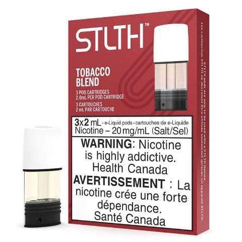 Premium Tobacco Blend STLTH Pods (NB) - Refillable Vape Pods for Smooth & Rich Flavor - Perfect for On-the-Go Vaping & Relaxation