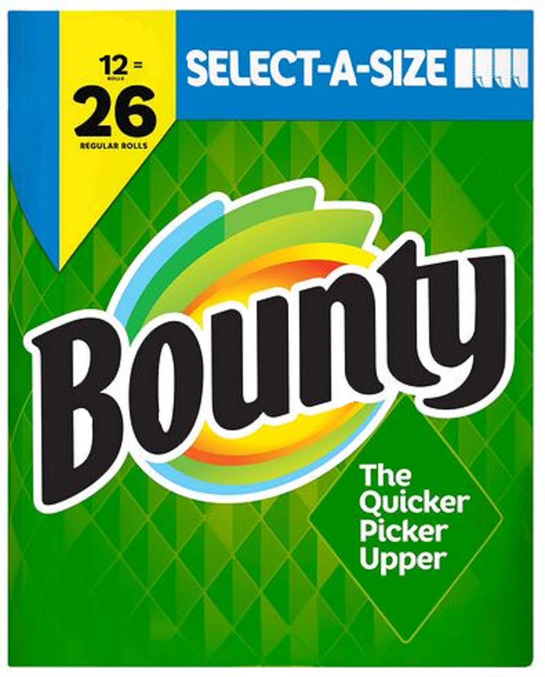 Select-a-Size Paper Towels | 12 Huge Rolls (2 Pack) = 26 Regular Rolls | Ultra Absorbent, White | Perfect for Kitchen Cleaning, Spill Absorption & Household Use