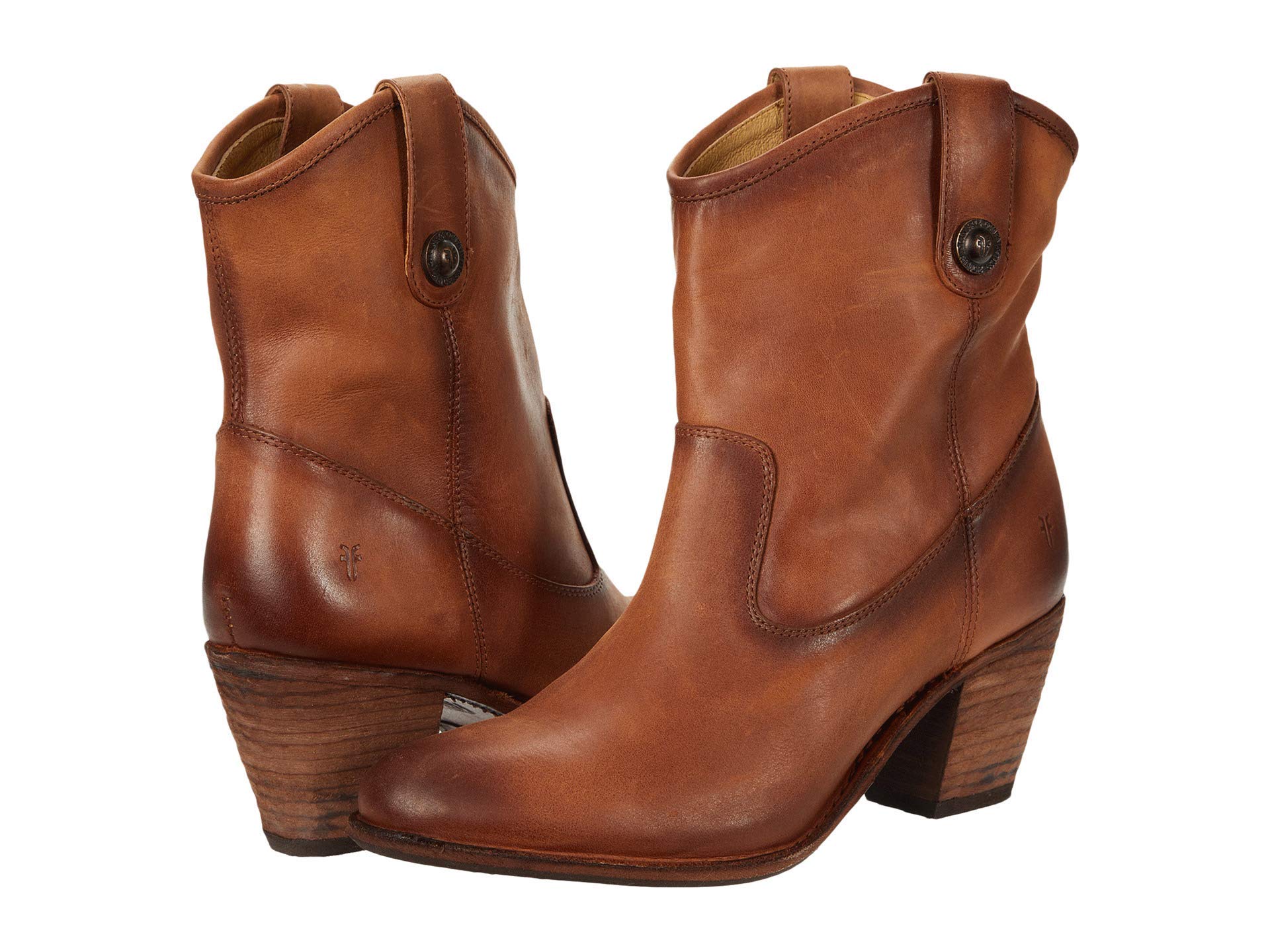 Frye Women's Jackie Button Short Boots - Stylish Ankle Boots for Casual Outfits & Everyday Wear | Perfect for Fall, Winter & Office Fashion