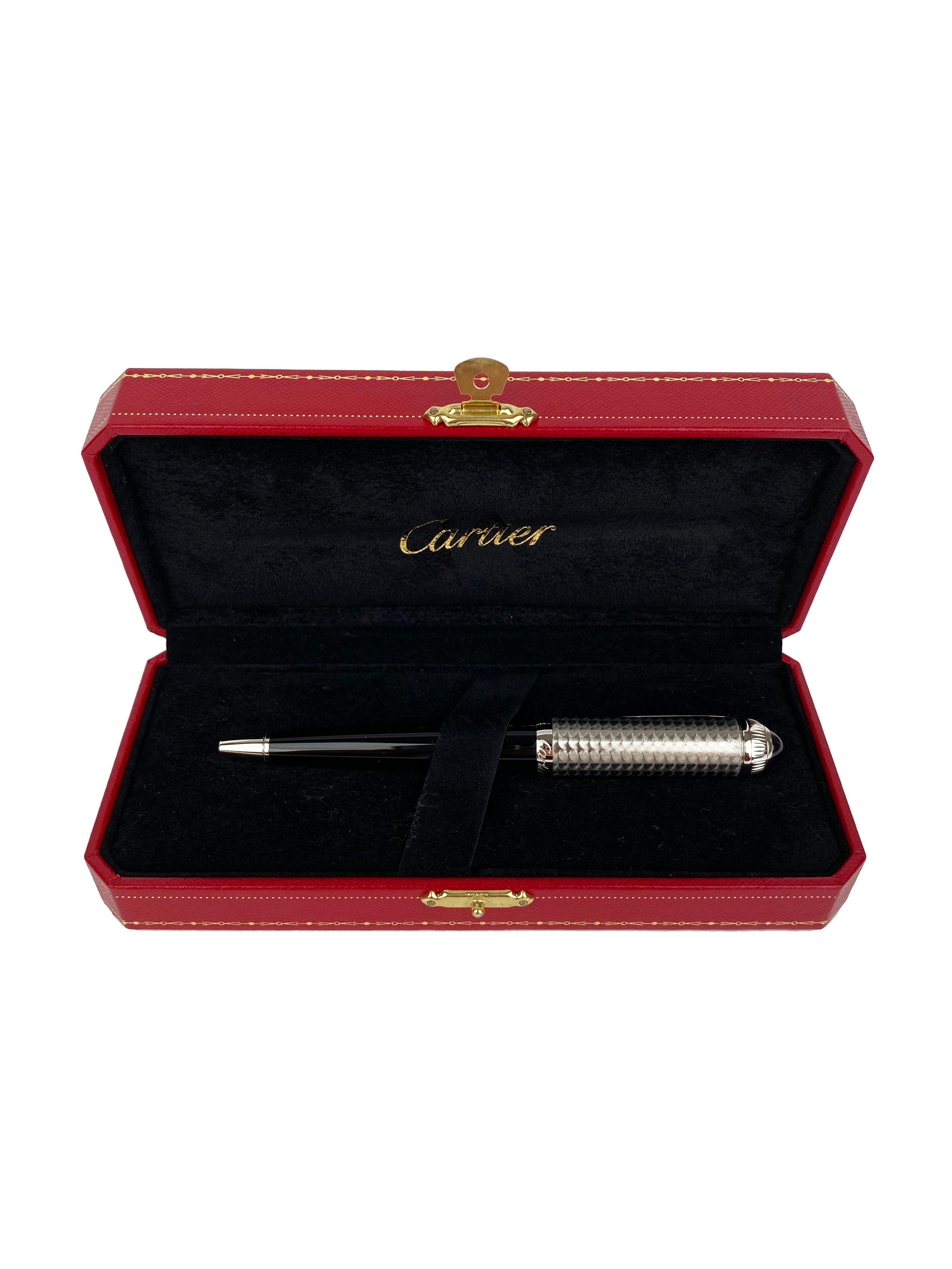 Cartier Roadster Circular Ballpoint Pen - Luxury Writing Instrument for Business & Gifts | Premium Office & Executive Use