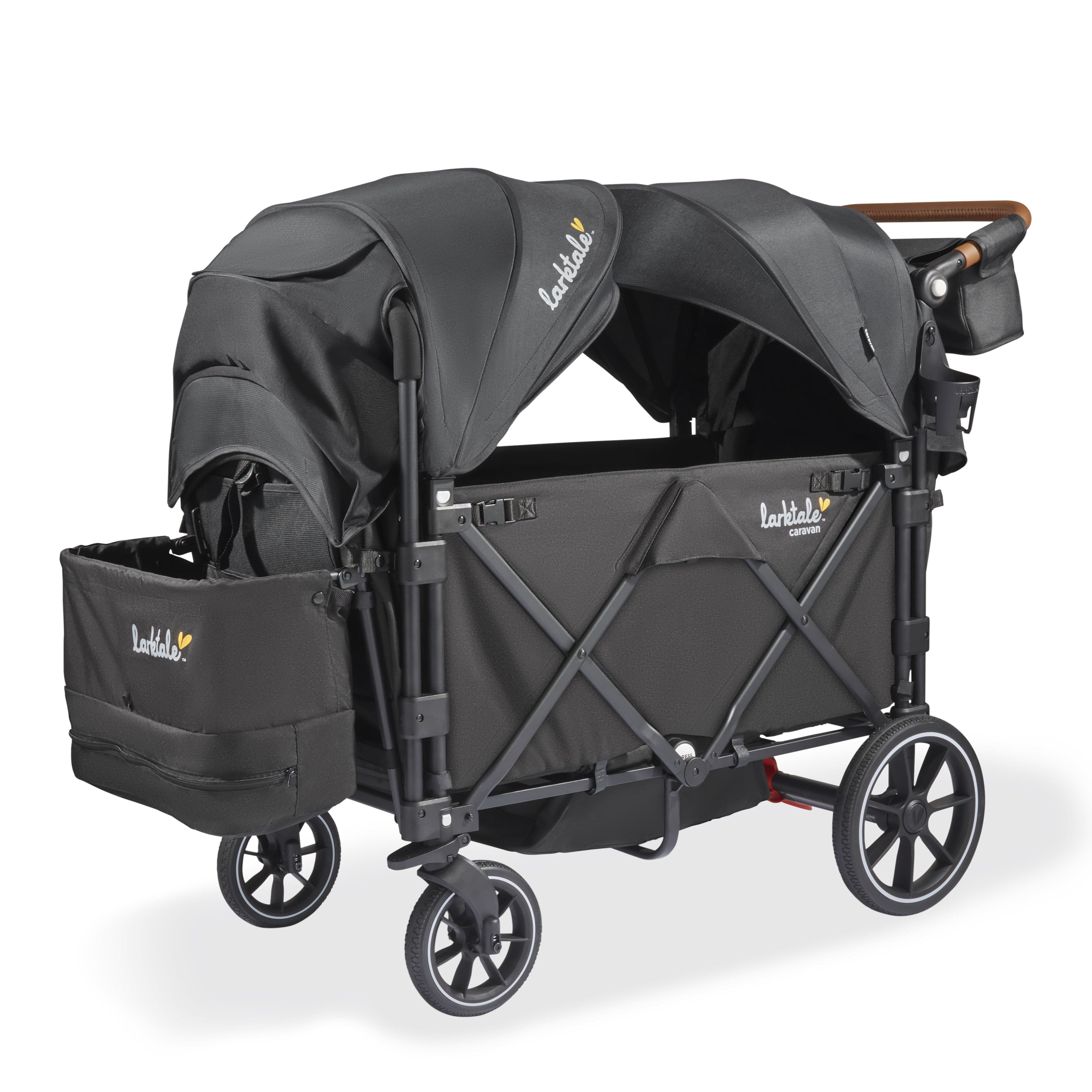 Larktale Caravan V3 All-Terrain Stroller Wagon for Kids - Lightweight, Foldable & Durable for Beach, Park, and Outdoor Adventures