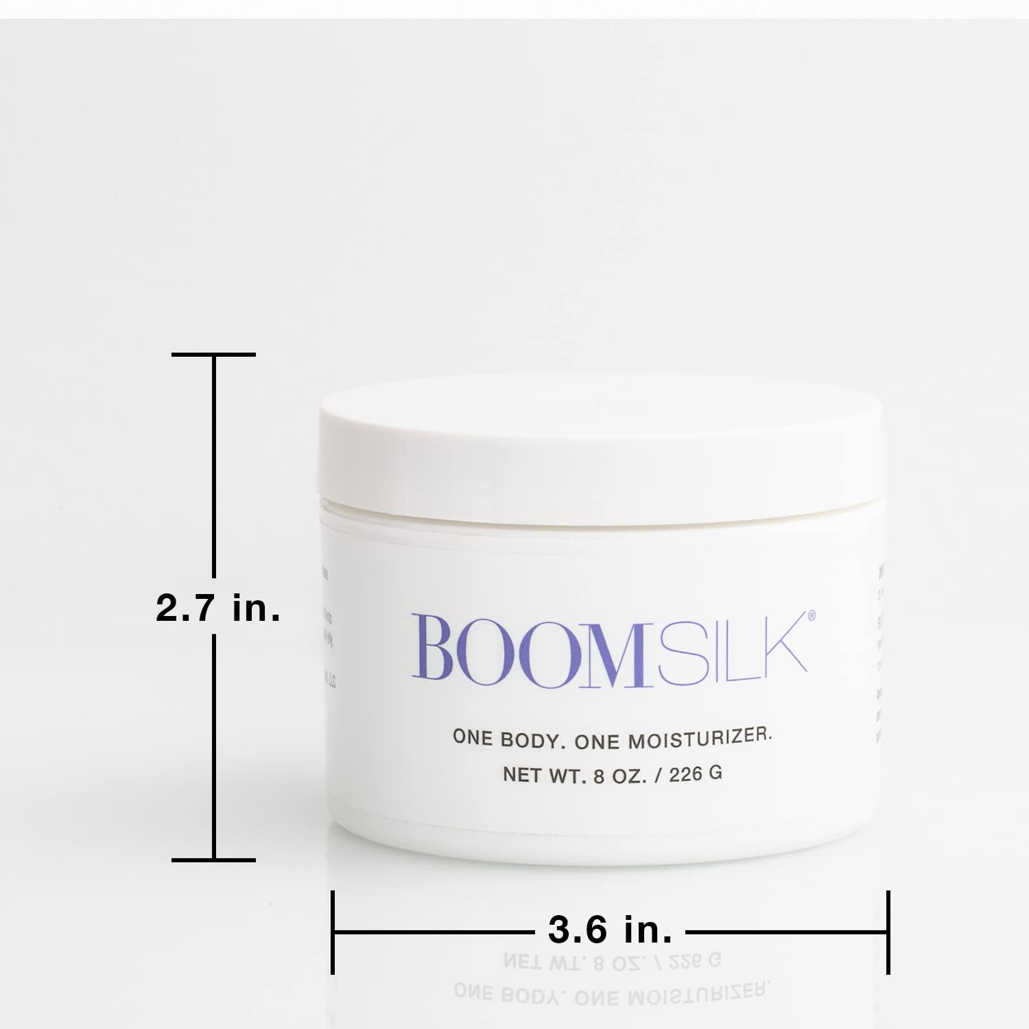 BOOM! by Cindy Joseph Boomsilk - Organic Anti-Aging Face & Body Moisturizer for Women - Rejuvenating Skin Care Lotion to Soften, Hydrate & Protect Mature Skin - 8 Oz - Perfect for Daily Use & Nighttime Skincare Routine