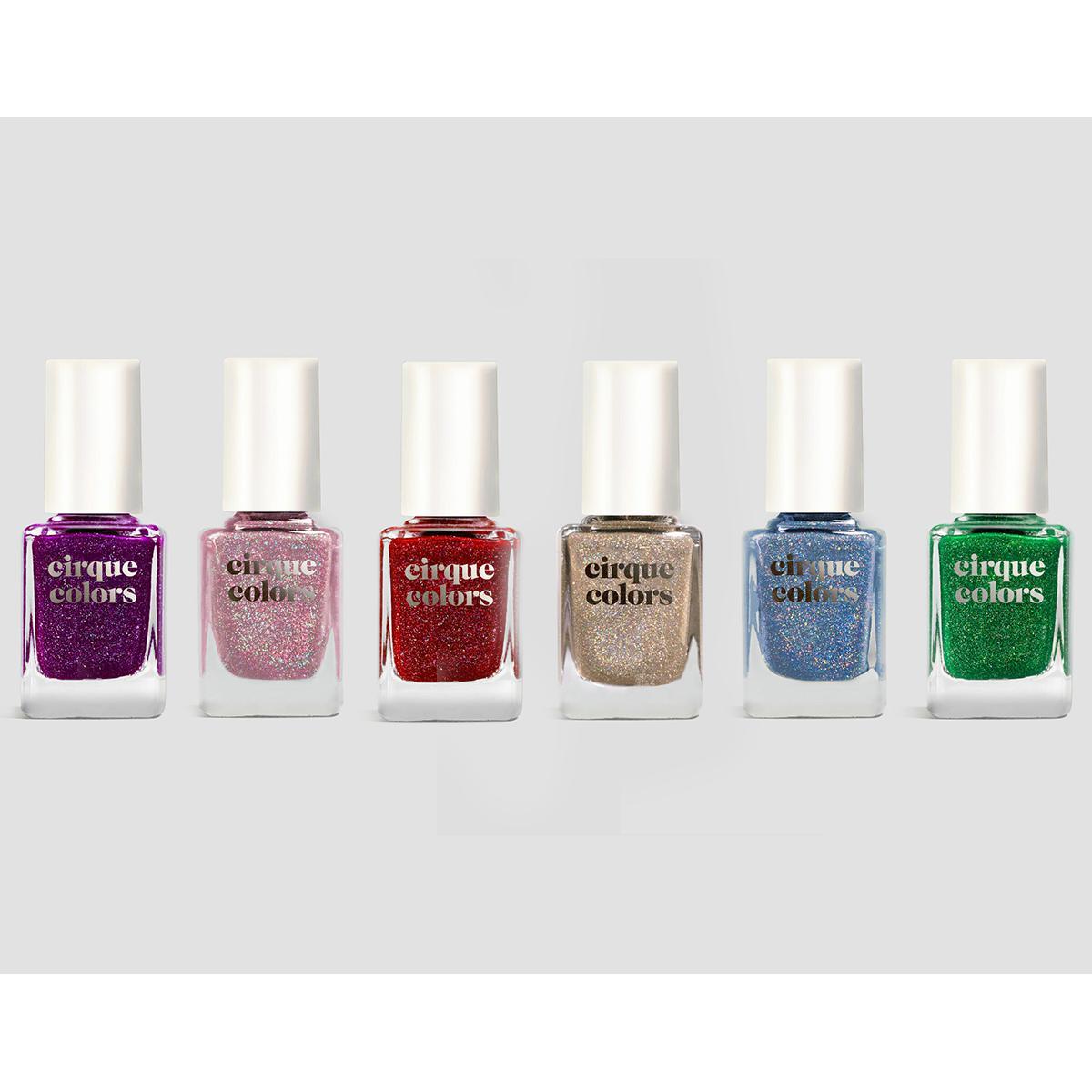 Cirque Colors Facets Collection Nail Polish - Long Lasting & High Shine for Manicures & Pedicures | Perfect for Parties, Weddings & Everyday Wear