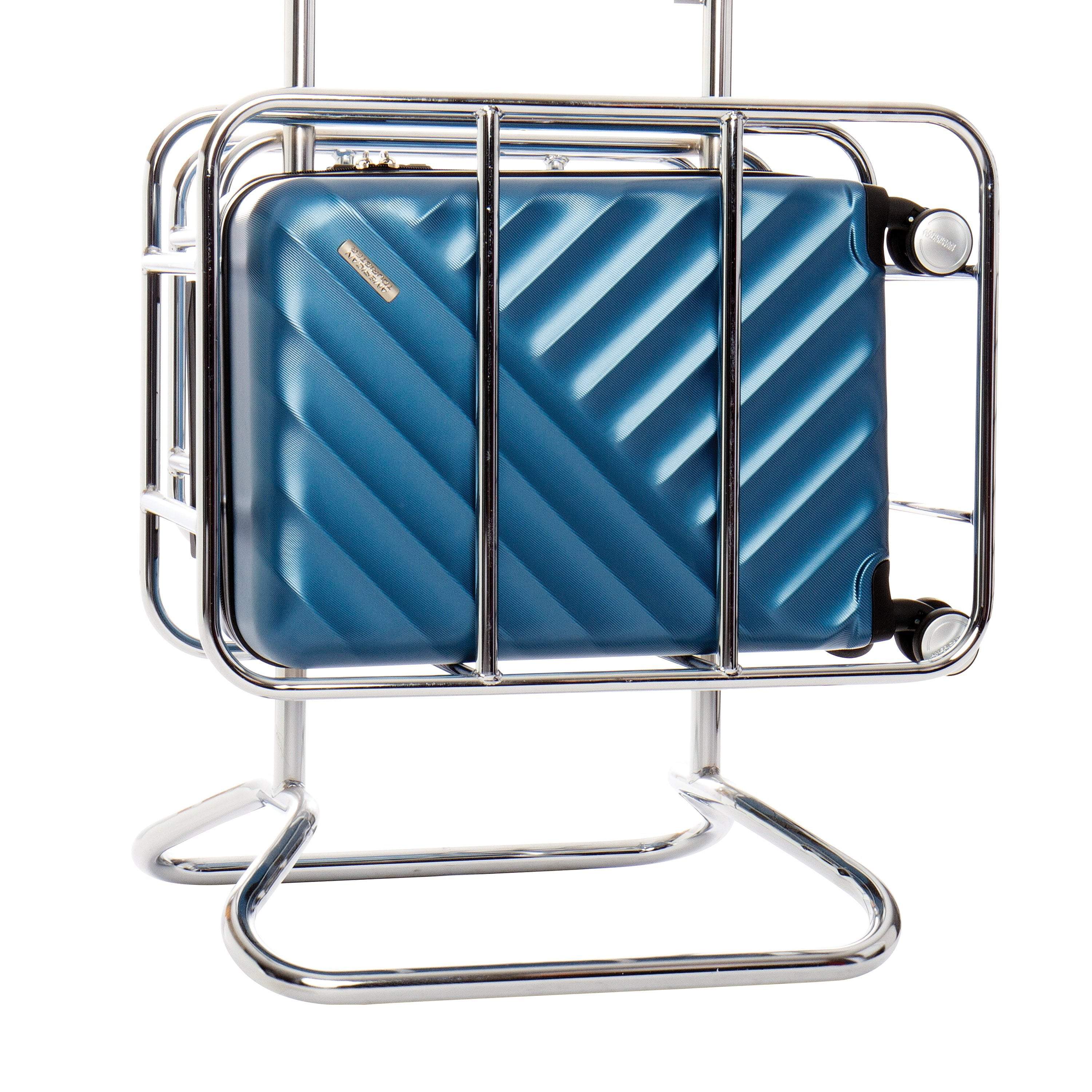 American Tourister Crave Collection Carry On Spinner Luggage - Lightweight Hardshell Suitcase with 360° Wheels for Air Travel & Weekend Getaways