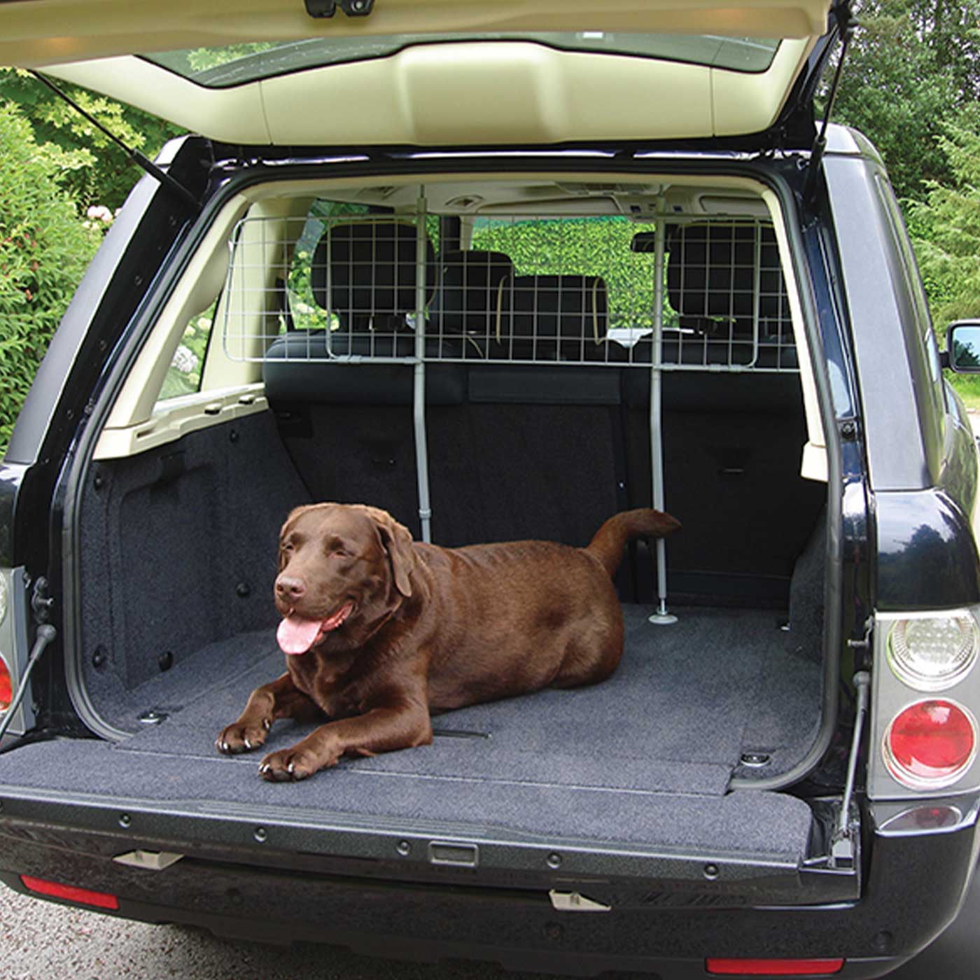 Premium Rosewood Dog Car Seat Protector - Durable Pet Car Guard for Backseat Protection, Scratch-Resistant & Waterproof - Ideal for SUVs, Sedans, and Travel with Pets