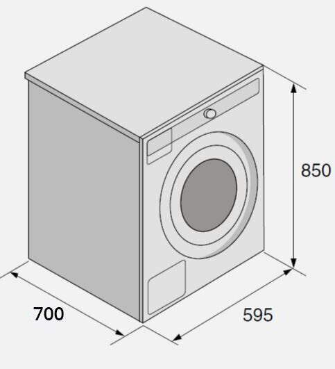 ASKO 10kg Front Load Washing Machine W4104C.W - Energy Efficient, Ultra Quiet Laundry Appliance for Home & Apartment Use (Factory Clearance) - Perfect for Small Spaces & Eco-Friendly Households