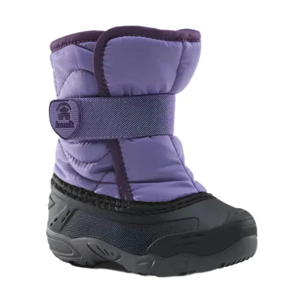 KAMIK SNOWBUG 5 Kids' Winter Snow Boots - Waterproof & Insulated for Cold Weather - Final Sale | Perfect for Snow Play, School & Outdoor Activities