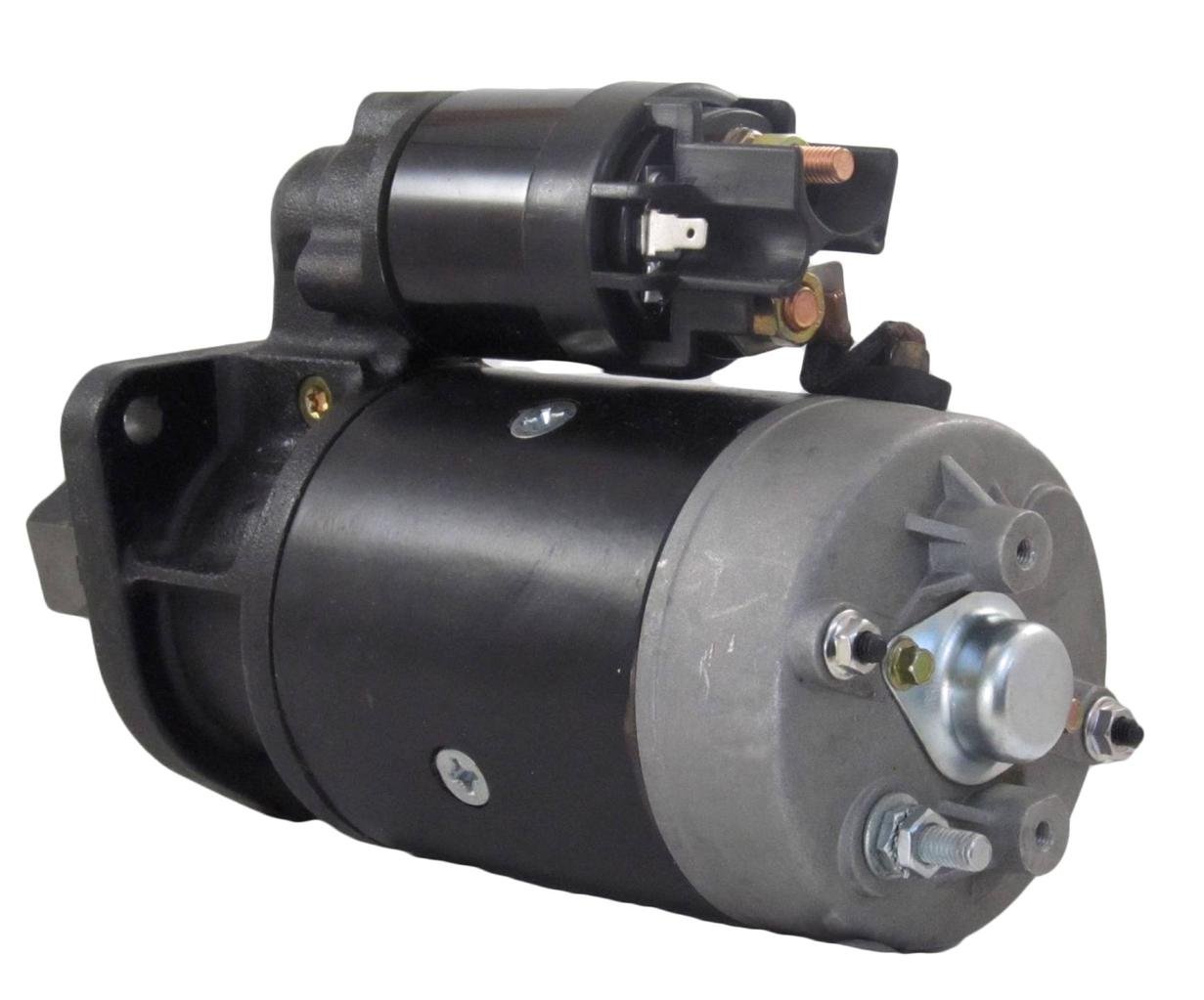 RAREELECTRICAL New Starter Motor Compatible With Landini Tractor Models RP50 RT01 RT40 RT50 - Replaces Perkins Diesel 11130509 - Perfect for Agricultural Equipment & Tractor Engine Repair