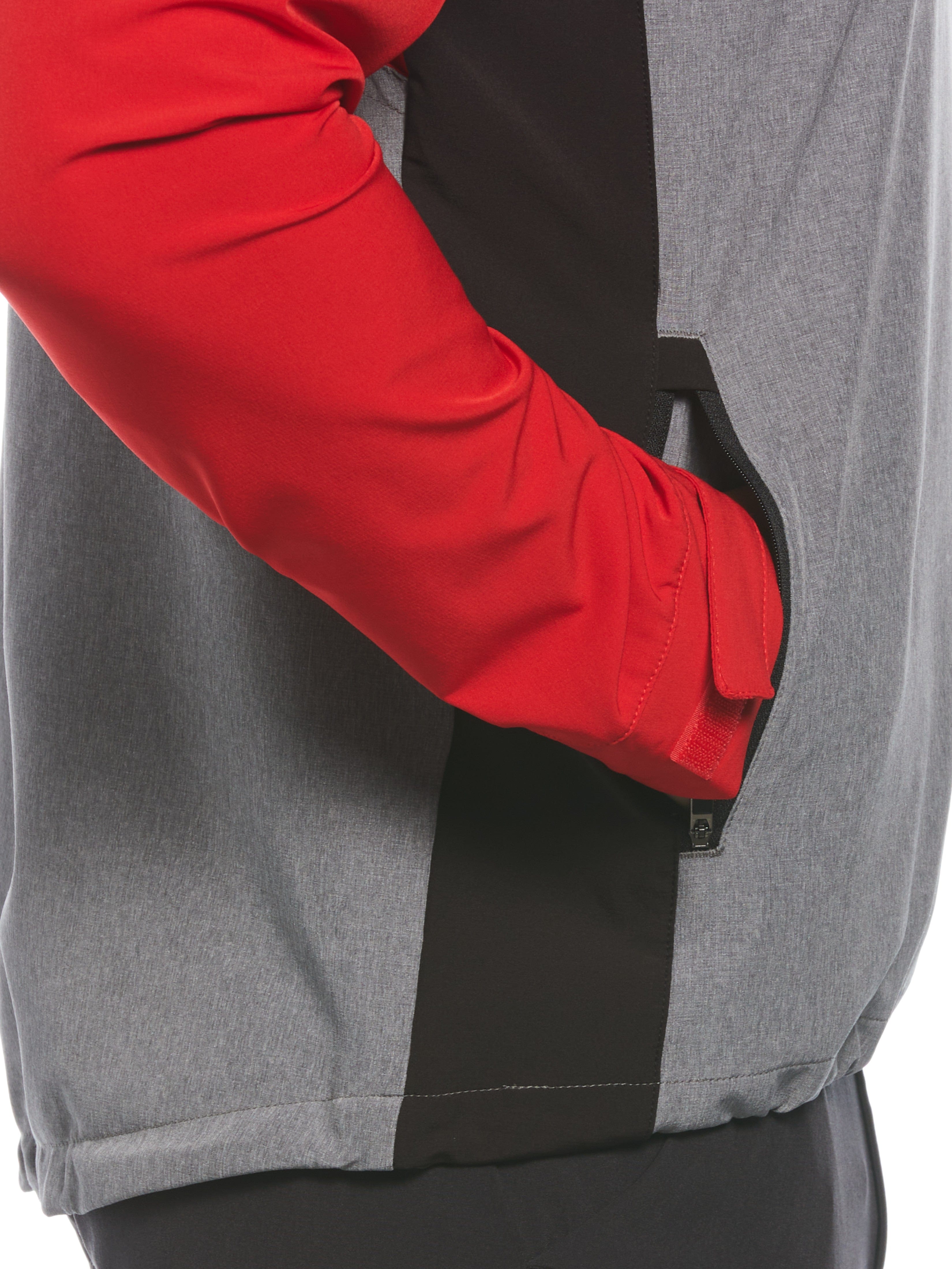 Men's Heathered Block Quarter Zip Golf Jacket - Lightweight Pullover for Golfing, Outdoor Sports & Casual Wear
