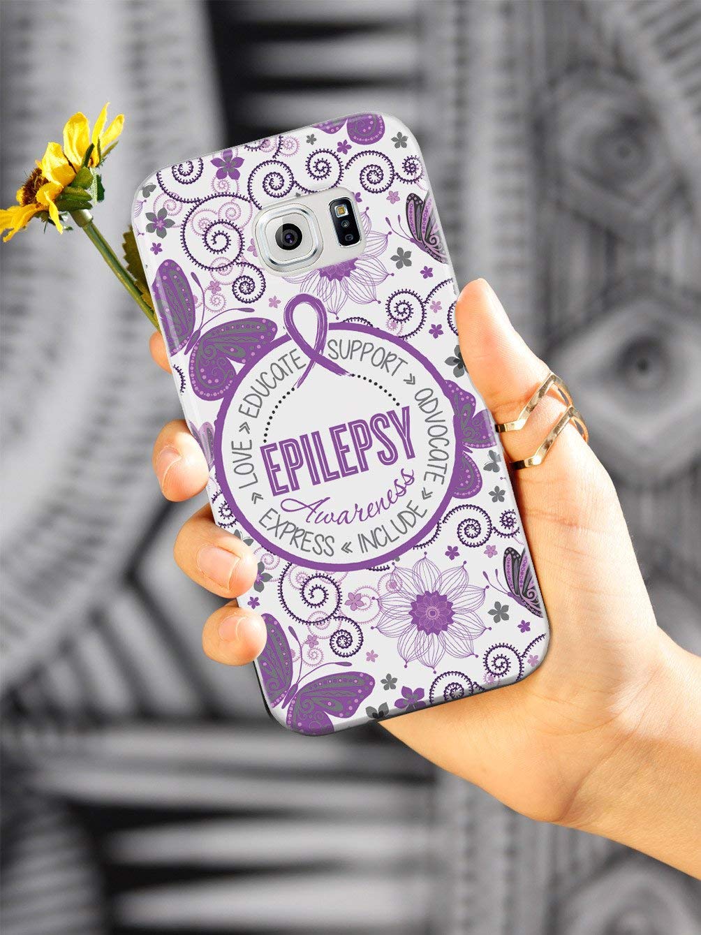 Inspired Cases - Premium 3D Textured Protective Phone Case Compatible with iPhone 12 - Butterfly Pattern Design - Shockproof & Anti-Scratch Cover for Apple iPhone 12 - Perfect for Daily Use, Travel & Outdoor Activities