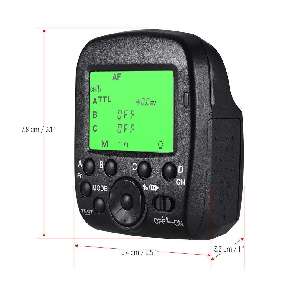 Wireless Shoe Flash for Sony HVL-F43M - Bounce, Swivel & Zoom Compatible with DSLR Cameras - Perfect for Wedding, Portrait & Event Photography