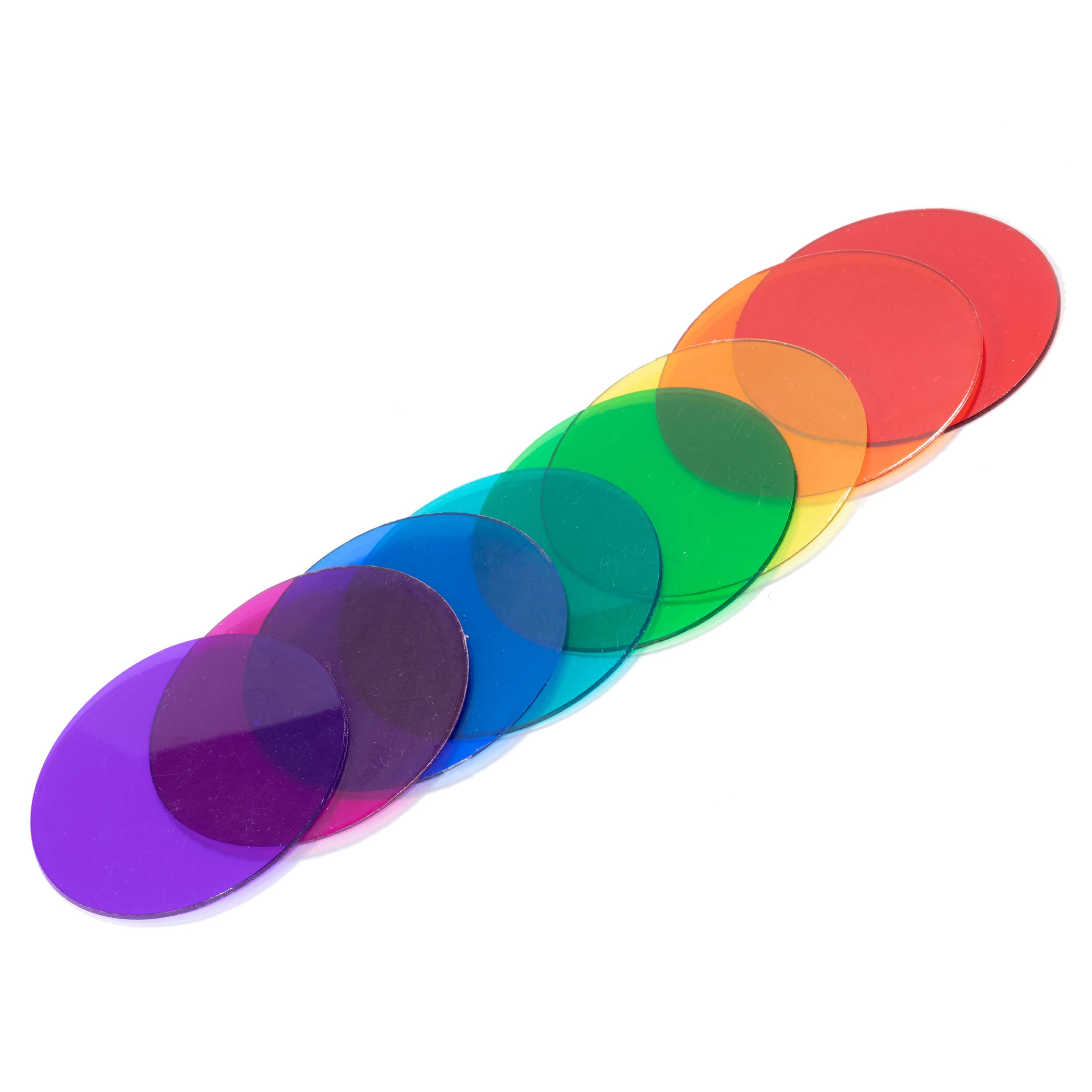 Transparent Color Gel Light Filters for Optical Snoot Spot Projector - Perfect for Stage Lighting, Photography & Theater Effects