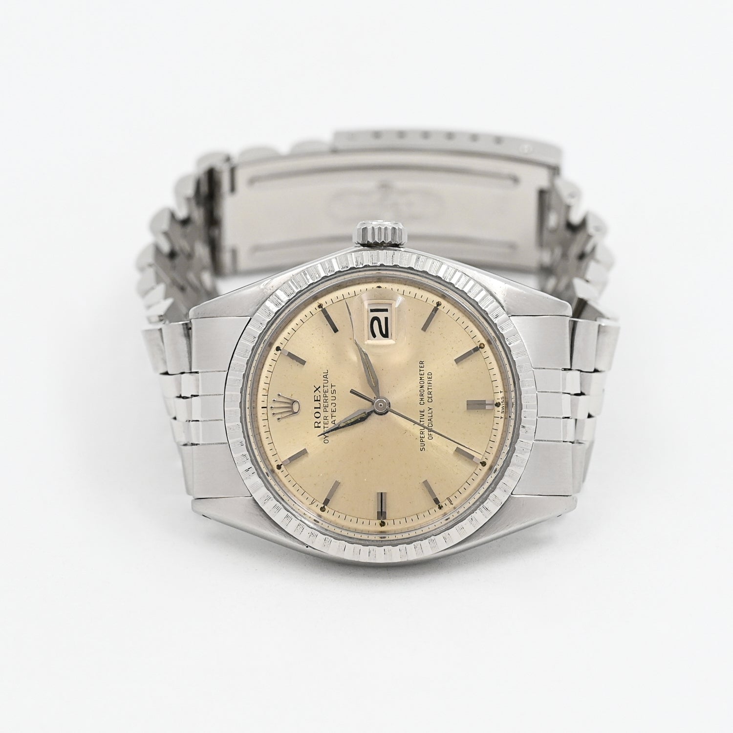 Vintage Rolex Datejust 36mm Men's Watch - 1965 Classic Automatic Stainless Steel Timepiece for Dress, Business & Special Occasions