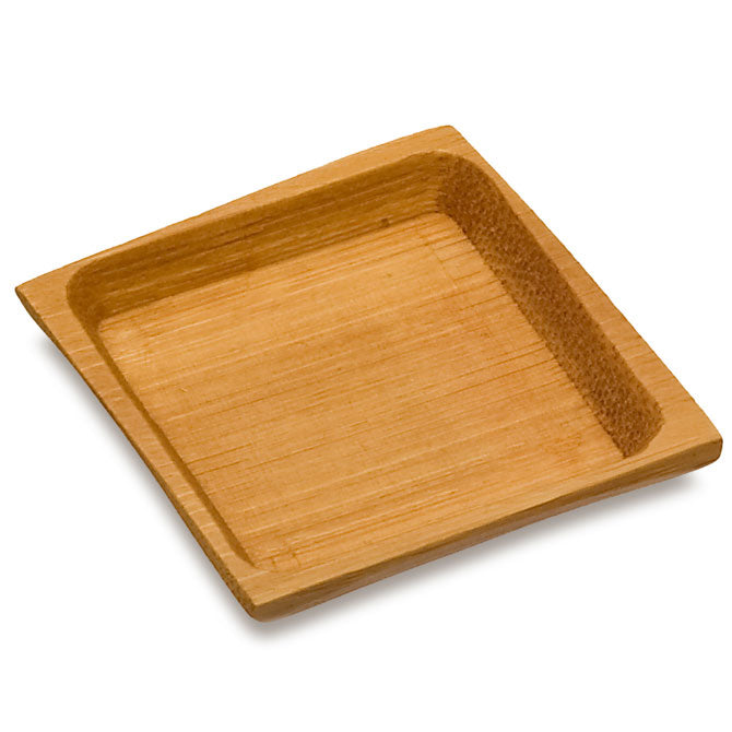 Square Bamboo Ramekin - 2.25 Inch Small Baking Dish | Perfect for Individual Desserts, Soufflés, and Condiments - Eco-Friendly Kitchenware for Home Bakers