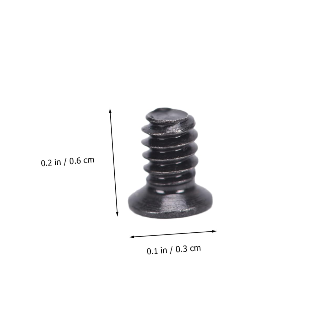 Gatuida 300 Pcs Black Nickel Flat Head HDD Screws for 3.5-Inch Hard Drive & Computer Case - Compatible with HDD Trays & PC Accessories - Perfect for PC Building, Hard Drive Installation & Computer Repair