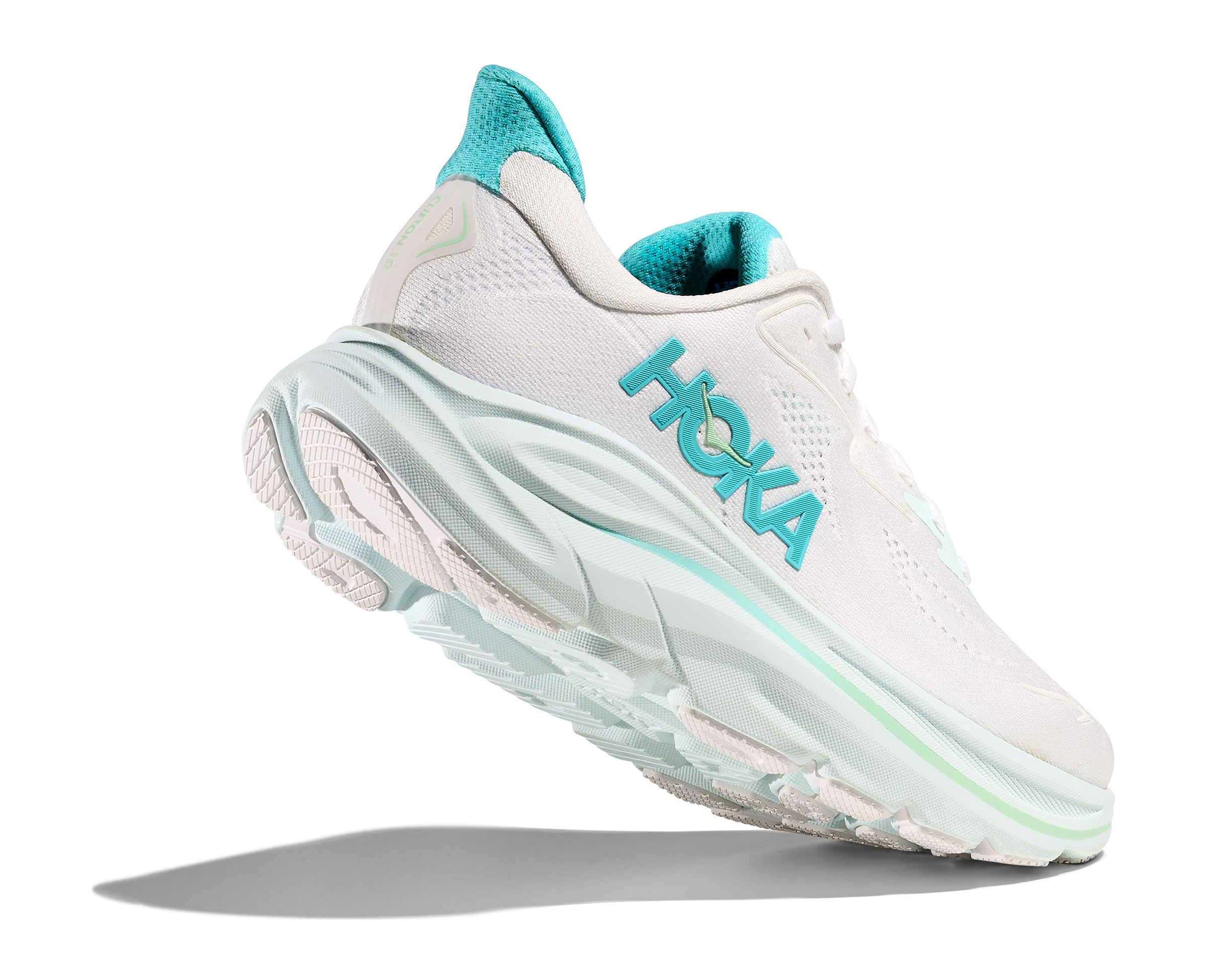 HOKA Women's Clifton 10 Running Shoes - Lightweight Cushioned Sneakers for Road Running, Walking & Gym Workouts