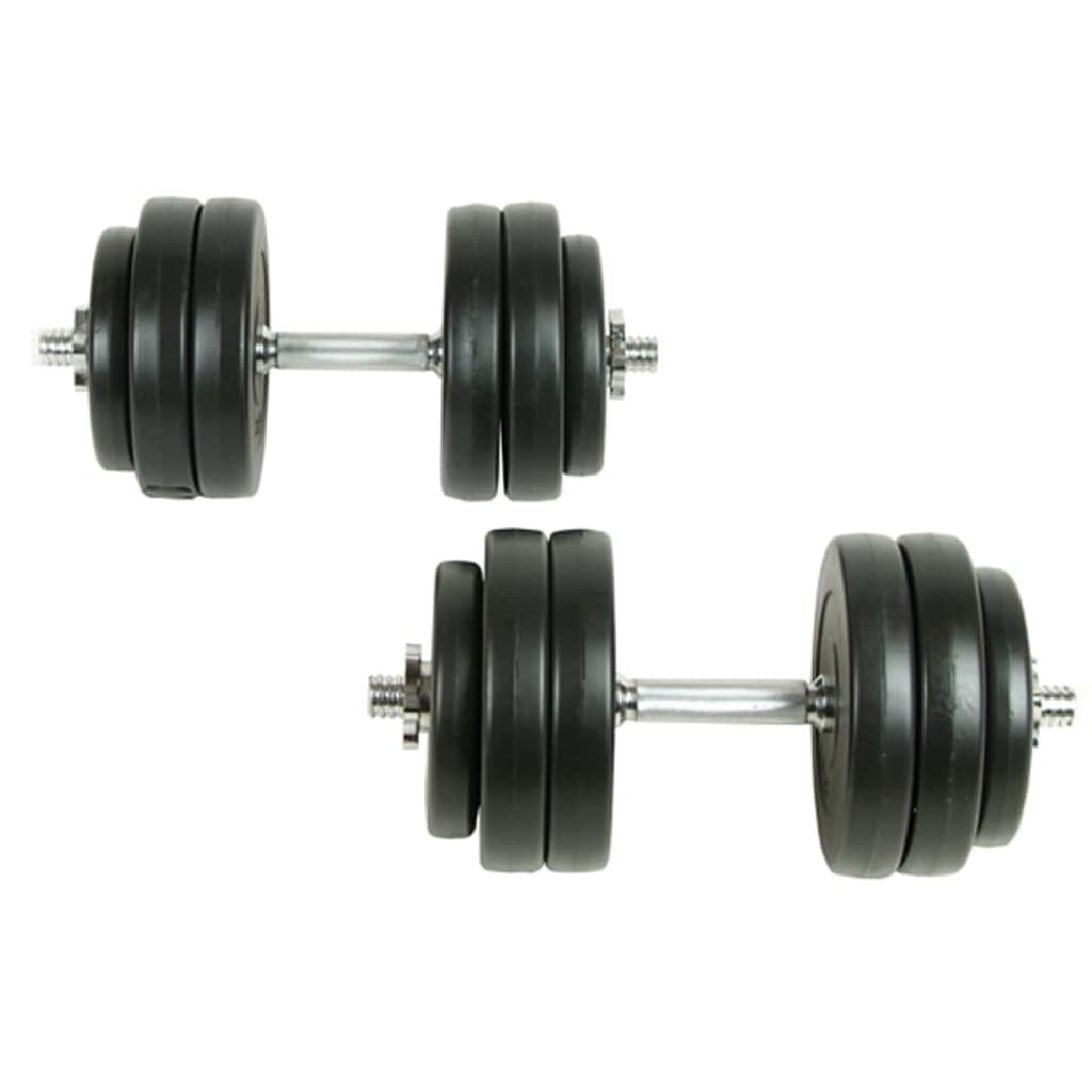 FAMIROSA 18-Piece Dumbbell Set with Stand - 66.1 lbs (30 kg) Adjustable Weights for Home Gym, Strength Training & Full Body Workout - Perfect for Men, Women & Fitness Enthusiasts