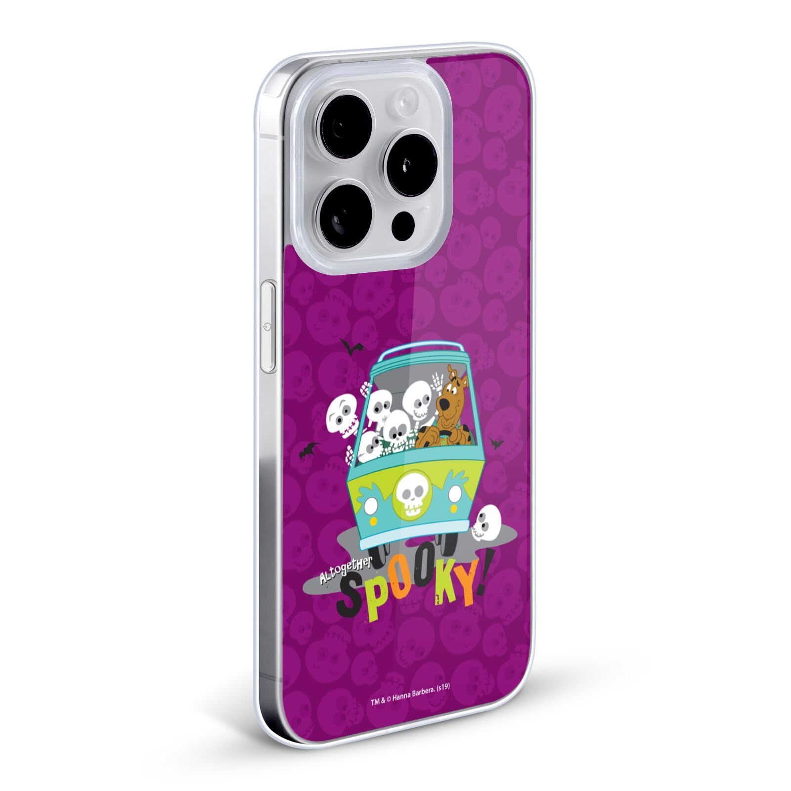 Officially Licensed Scooby-Doo Spooky Seasons Soft Gel Phone Case for Apple iPhone 13 Pro Max - Cute Cartoon Character Protective Cover for Halloween, Christmas Gift & Daily Use