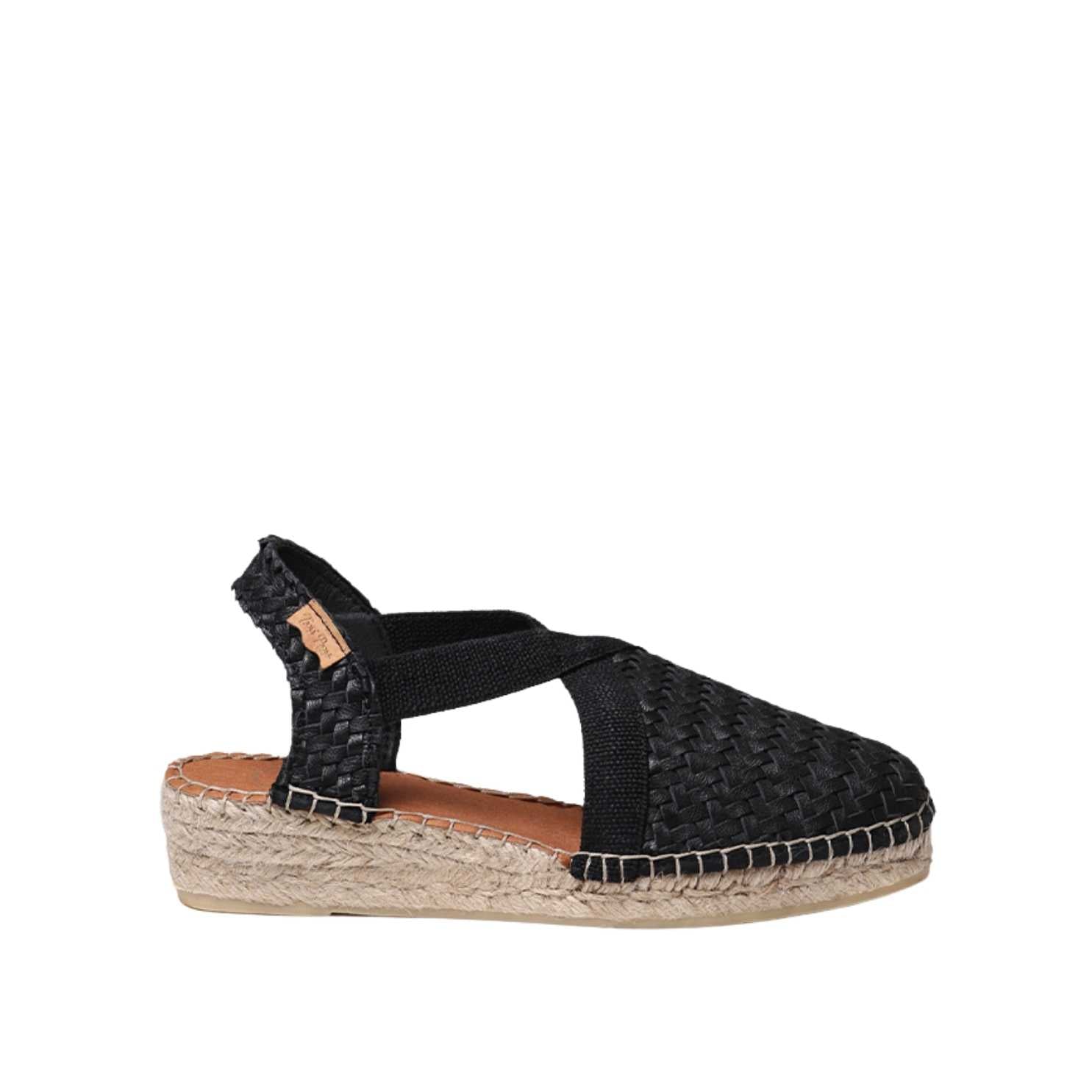 Women's Braided Leather Closed-Toe Wedge Espadrilles - Siracusa Style for Casual Outings & Summer Weddings