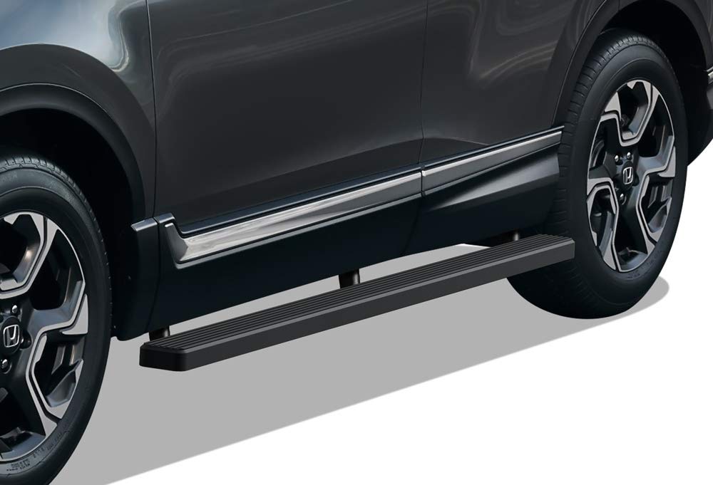 APS 4-Inch Matte Black Running Boards for Honda CR-V 2017-2022 | Nerf Bars, Side Steps & Side Bars | Off-Road Protection & Easy Entry/Exit