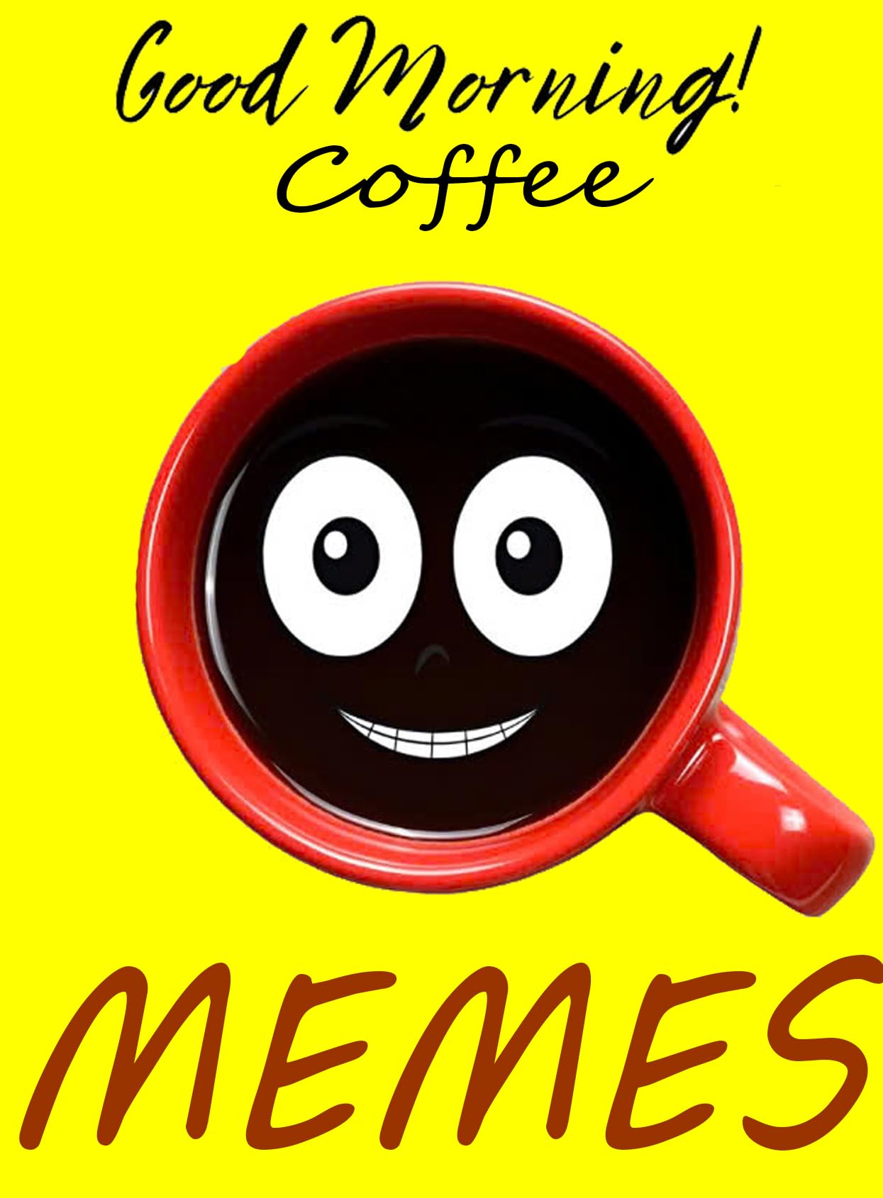 Wake Up Happy: Funny Memes & Coffee Mug Set - Perfect for Morning Motivation, Office Gifts & Relaxing Breaks - Brighten Your Day with Humor & Caffeine