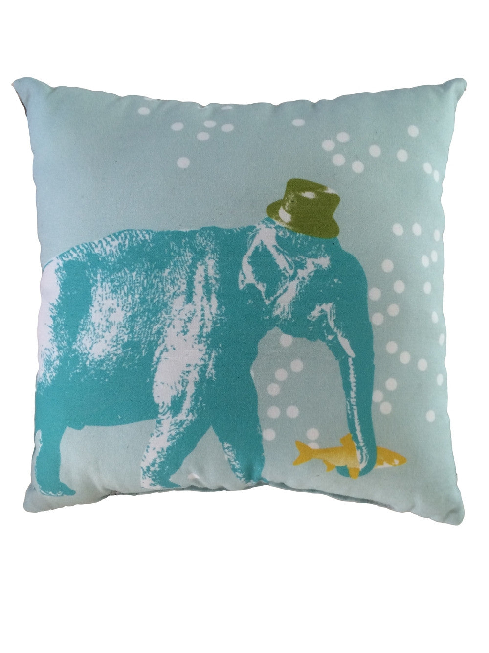 Barnabe Elephant Musical Cushion - Soft Green Plush Stuffed Animal Toy with Soothing Lullabies | Perfect for Baby Shower Gifts & Nursery Decor