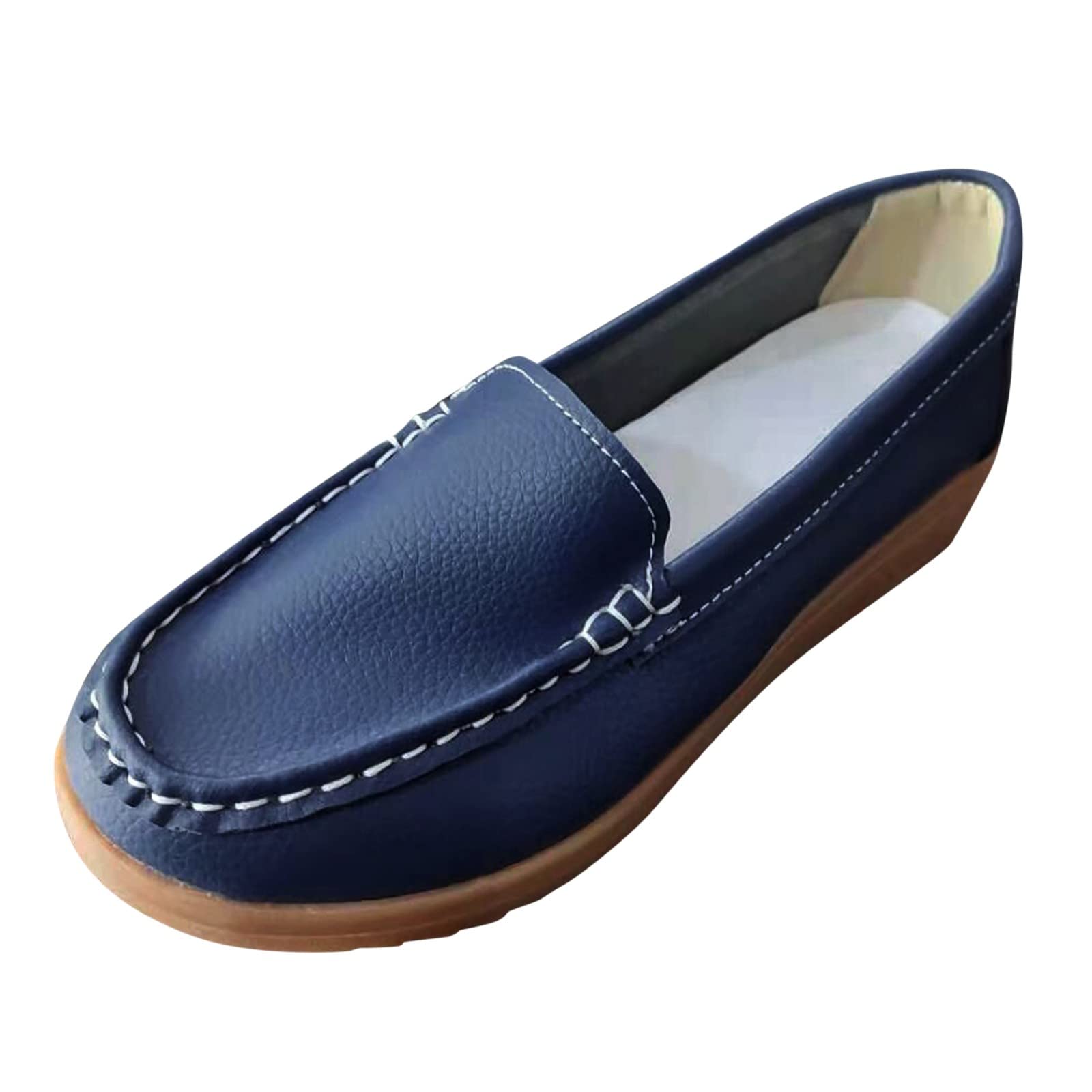 Women's Fashion Multicolor Leather Flats - Soft Sole Comfortable Pumps for Casual & Dress Wear | Perfect for Office, Parties & Everyday Outfits