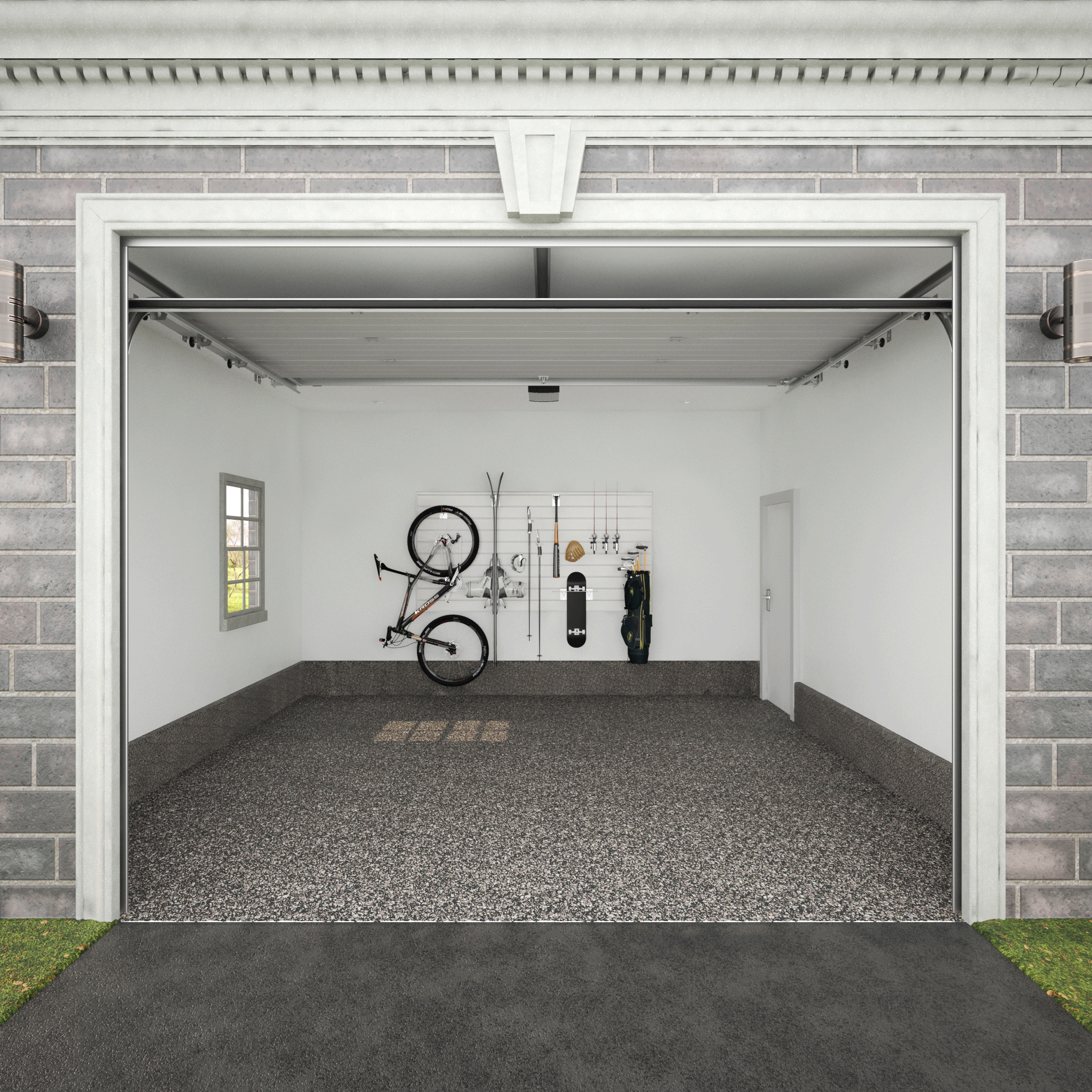 PROCORE Slatwall Sports Bundle - Wall Mounted Storage System for Sports Equipment - Perfect for Gyms, Garages, and Home Organization