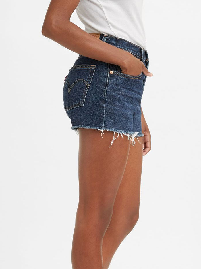 Levi's 563270225 Women's 501 Original High Rise Jean Shorts | Vintage Denim Cutoffs for Casual Wear & Summer Outfits