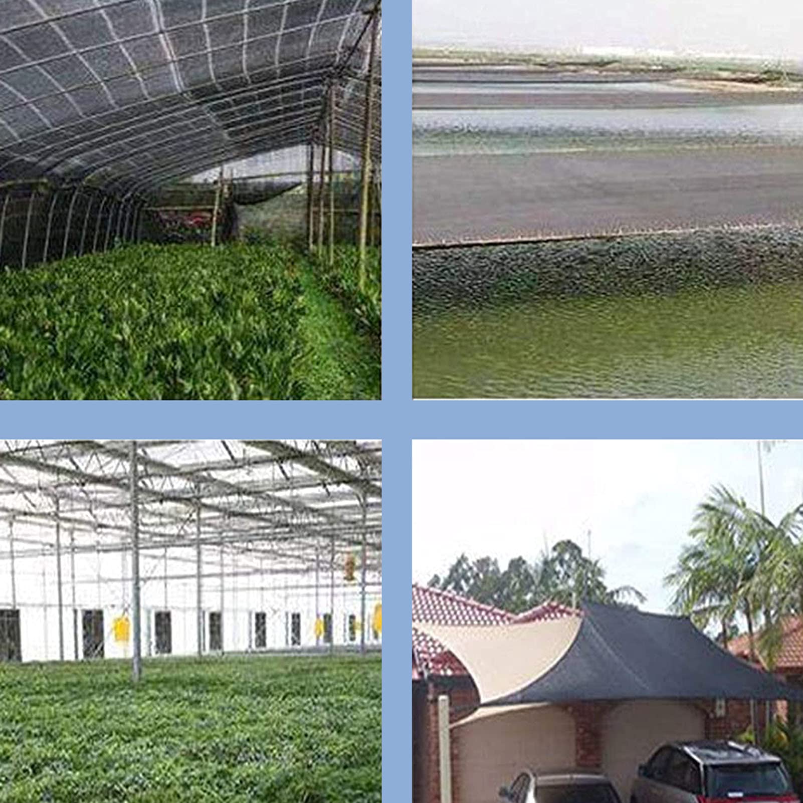 90% Sunblock Shade Cloth Net Black 3x8m/10x26ft - UV Protection Mesh Tarp for Garden, Greenhouse, Chicken Coop, Plant Cover - Ideal for Tomatoes, Vegetables & Outdoor Shade Solutions